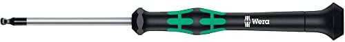 Wera 2052 Elektroniker-Sechskant-Kugelkopfschraubendreher, 3 x 60 mm, 05118096001