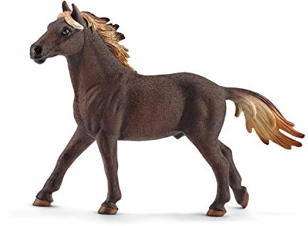 SCHLEICH 13805 Mustang Hengst, für Kinder ab 3+ Jahren, Farm World - Spielfigur
