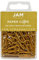 JAM PAPER Farbige Standard Büroklammern - Klein 25,4 mm - Goldene Büroklammern - 100/Packung