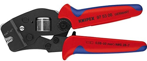KNIPEX Aderendhülsenzange 190mm 0,08-10,0qmm, Front/Seite
