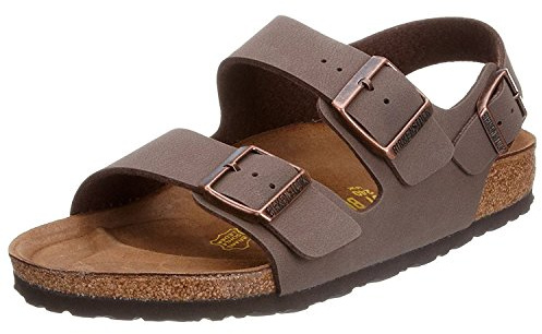 Birkenstock Men's, Milano - Regular Width, Mocha Birkibuc, 38 M EU / 7-7.5 B(M) US Women / 5-5.5 B(M) US Men