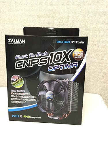 Zalman CNPS10X Optima Prozessorkühler für Intel Sockel 775/1155/1156/1366 und AMD FM1/AM2/AM2+/AM3/Am3+