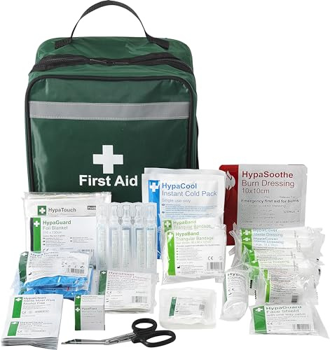 Safety First Aid Secondary School in Soft Case Fully Stocked | in Nylon Bag