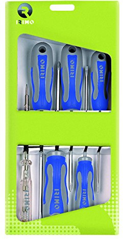 Irimo 459-6C-C - Juego .Destornillador Electricista 6 Pzas.