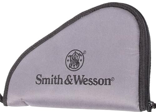 Smith & Wesson S&W 110-018 Étui avec Fermeture Éclair Arme Courte Small, Gris, Taille Unique
