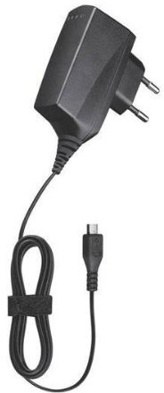 Chargeur secteur Navitech de couleur noir, port micro, compatible avec Motorola: DEXT, Milestone, Q9, RAZR2 V8, RAZR2 V9, ROKR E8