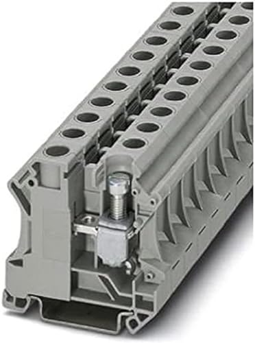 Phoenix Safe CONTACT Installationsklemme UTI 16, 50 Stück, 3073827, Grau, AWG 10 - 4