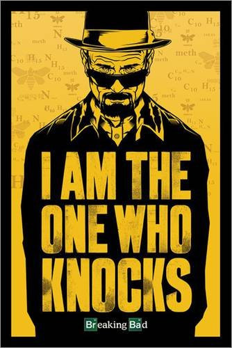 Poster Breaking Bad - I am the one who knocks - preiswertes Plakat, XXL Wandposter