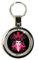 ELVIS PRESLEY Schlüsselring Keychain Lets Face it Nue offiziell metal spinner One Size
