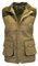 WALKER AND HAWKES Herren Country-Weste aus Tweed mit verstärkten Schultern - für die Jagd geeignet - Helles Salbeigrün - Größe S (38-40)