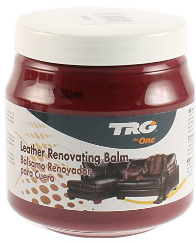 TRG The One Leather Renovating Balm, Wax-Based Cream, cleanses and nourishes Leather, Red Cherry, 300 ml