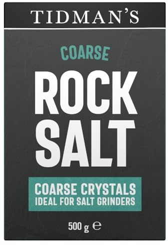 Tidmans Natural Rock Salt, 500 g