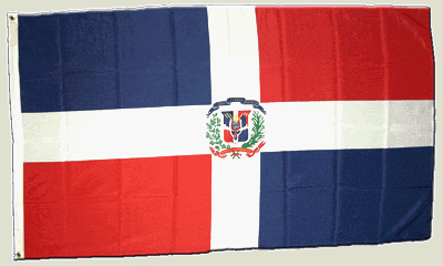 Flagge Dominikanische Republik - 90 x 150 cm