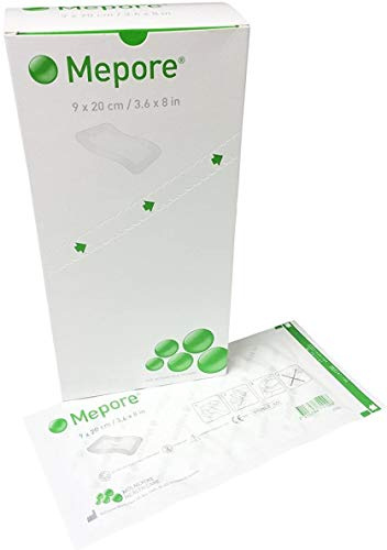 Mepore Dressing: Sterile Adhesive Wound Cover, 9cm x 20cm - Pack of 30
