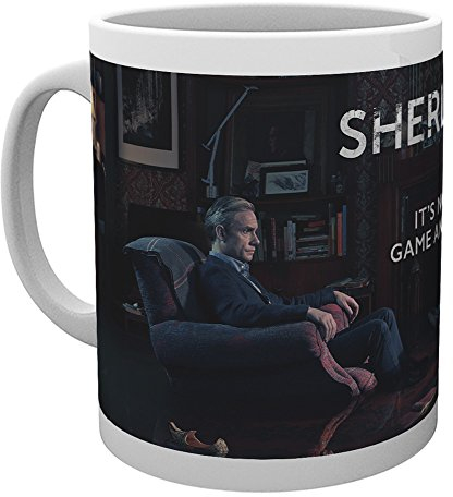 GB eye LTD, Sherlock, Rising Tide, Tasse, Holz, Mehrfarbig, 15 x 10 x 9 cm