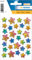 HERMA 5219 Aufkleber Sterne klein, 29 Stück, 3D Belohnung Sticker mit Smiley Emoji Gesicht Motiv, Kinder Etiketten für Schule Grundschule Schüler Tagebuch Scrapbooking Geburtstag Deko DIY Basteln
