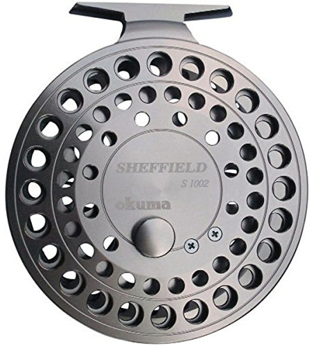 Okuma Sheffield Centre Pin S-1002 Fishing Reel - Grey, 6.6 Inch