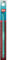 Prym 195278 Häkelnadeln doppelseitig 15 cm 6,00 mm Tunesische Häkelnadel, Aluminium, türkis, 6 mm
