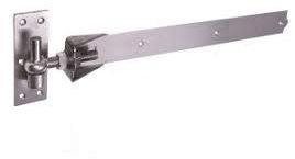 Wyre Direct Garden Shed Hinges - Adjustable Gate Hinges, Door Hinges for Wood, Garden Gate Hinges, Heavy Duty Gate Hinges, Hook and Band Gate Hinges, Secure & Robust Fixings for Outdoor Use, 900mm 36