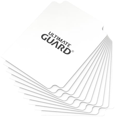 Ultimate Guard Card Dividers (Standard, White)
