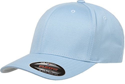 Flexfit Herren Baseball Cap Blau Carolina-Blau Erwachsene Large/X-Large (7 1/8 - 7 5/8)