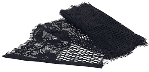 VORCOOL 3 Yards Breite Lace Trim DIY Nähen Applique (Schwarz)