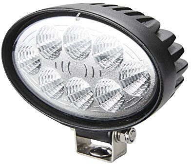 HELLA VALUEFIT 1GA 357 001-011 LED-Arbeitsscheinwerfer - O1200-24/12V - 1200lm - Anbau/geschraubt - schwenkbarer Montagebügel - Nahfeldausleuchtung - Kabel: 2000mm - Stecker: offene Kabelenden