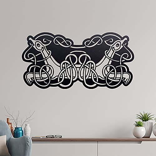keltische Knoten Wandtattoo in 6 Größen - Wandaufkleber Wall Sticker - Dekoration, Küche, Wohnzimmer, Schlafzimmer, Badezimmer