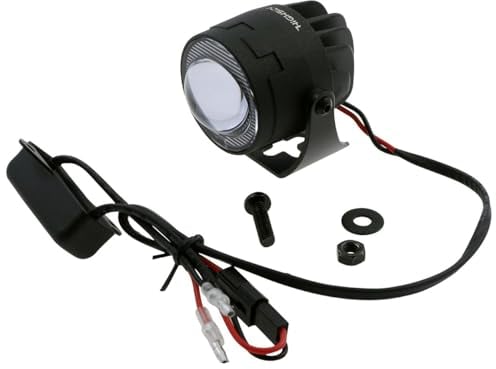 HIGHSIDER LED Abblendscheinwerfer SATELLITE matt schwarz