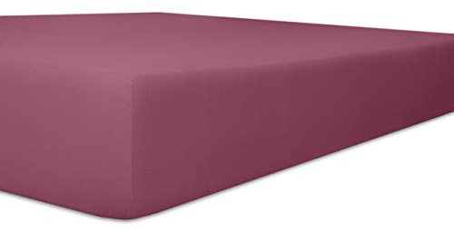 Spannbetttuch Vario-Stretch Q22 Farbe: Brombeer, Größe: 180 cm-200 cm B x 220 cm T