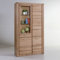 moebelstore24 Vitrine Taber Kernbuche Teilmassiv
