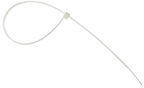 ForgeFix Cable Ties | 4.6 x 200mm | Natural | Bag 100