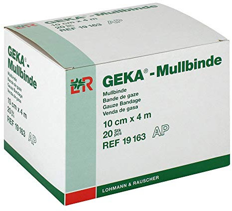 MULLBINDEN GEKA 10 cmx4 m 20 St