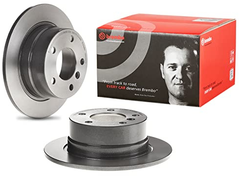 Brembo 08.8302.11 UV Coated solid Rear Brake Rotor BMW OE# 34216758552