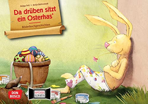Da drüben sitzt ein Osterhas. Kamishibai Bildkartenset.: Entdecken - Erzählen - Begreifen: Bilderbuchgeschichten. Eine Osterhasenge-schichte in Reimen ... für unser Erzähltheater)