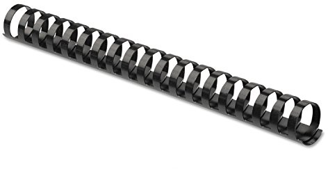 Fellowes 52367 Plastic Comb Bindings, 3/4 Diameter, 150 Sheet Capacity, Black (Pack of 100 Combs)