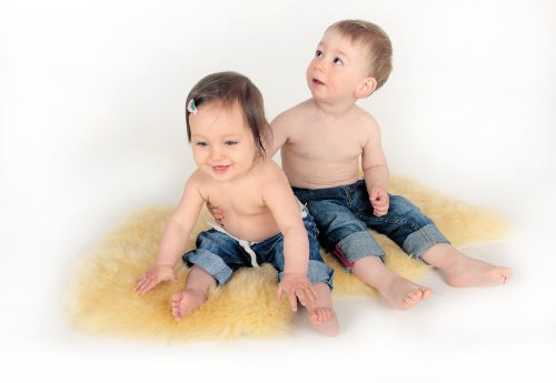 Kaiser Naturfelle Babylammfell medizin hochwollig ca. 90/100 cm 68117