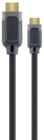 Belkin AV10001QP2M - Cable HDMI (2 metros, HDMI/mini HDMI), negro