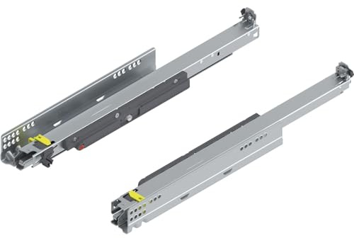 Blum Movento Tip On Blum Vollauszug 500 NL, Schubladenauszug bis 40kg belastbar, Unterbodenführung 760H5000T