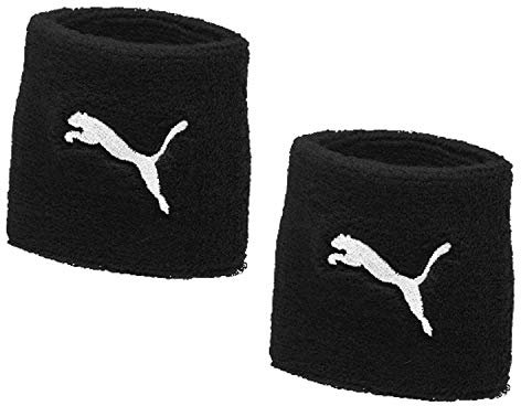 PUMA 2er Pack Cat Wristband, Schweißband, Running & Training, Logo, Unisex