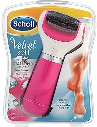Scholl Velvet Soft Aparato Eléctricos para Pedicura, Rosa