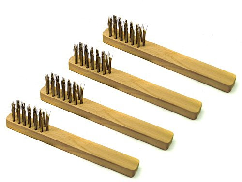 Spark Plug / Electrical Terminal Steel Wire Cleaning Brush (4 pack) TE280