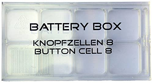 Baybox Buttoncell 8 Knopfzellenbox x