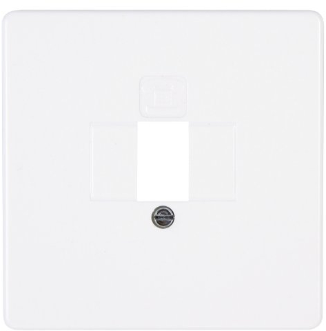 Kopp 345802187 Vision Abdeckung für TAE-Telefon-Anschlussdose