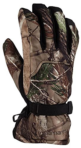 Carhartt Men's Gauntlet Glove, Brown, Large
