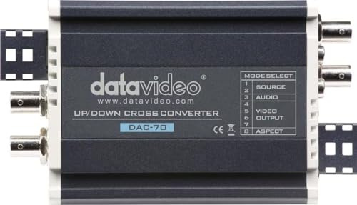 DataVideo DAC-70 Multi Format up/down/Cross Konverter Schwarz