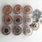 Always Knitting and Sewing 10 X Hammer On Jeans/denim Buttons, 20mm, Silver