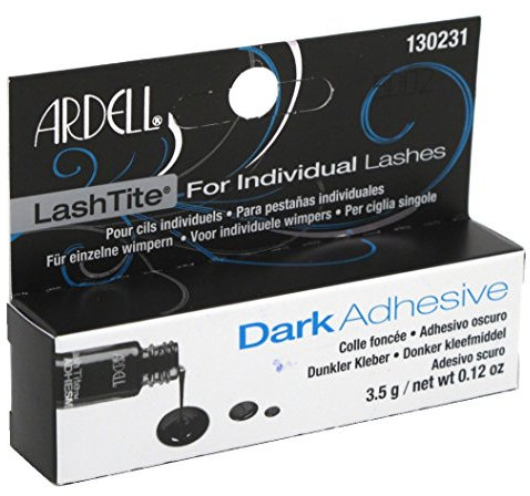 Ardell LashTite adhesivo oscuro 0.125oz botella paquete (negro)