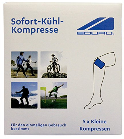 Sofort Kühl-Kompresse (5 Stück) - für den einmaligen Gebrauch