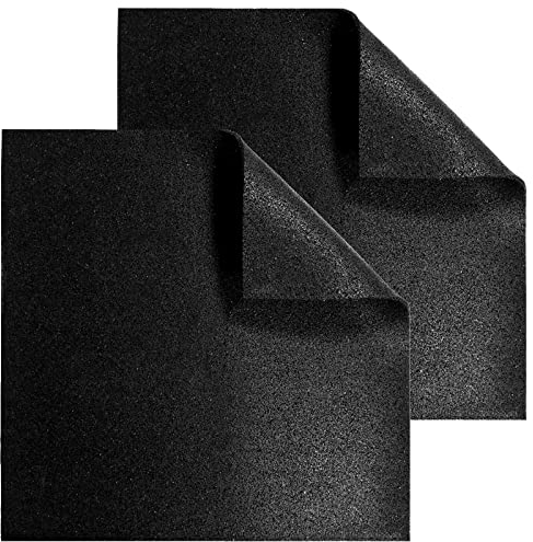 Spares2go Anti Vibration Noise Reducing Rubber Mat for Washing Machines & Tumble Dryers 600mm x 2